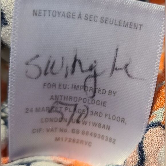 Anthropologie Maeve Floral Peasant Top, Sz S - Picture 8 of 13